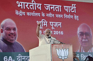 BJP faced more adversities in independent India than Cong did under British: Modi