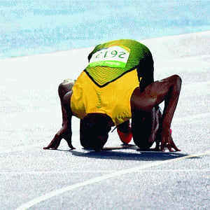 100, 200 in bag, 4x100 next