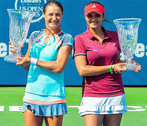 Sania wins Connecticut Open doubles title ahead of US Open
