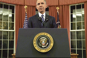 Groups like Qaeda, ISIS will never be able to defeat US: Obama