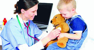 Toy hospital to help make visit to doctor child's play