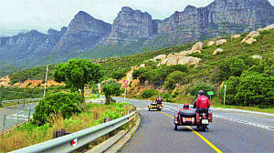 Side cars real head-turners in Cape Town