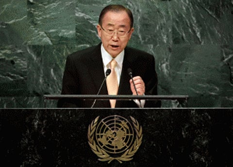 Ban opens UN General Assembly with call to end Syria fighting