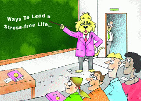 Dog professor to de-stress students at US university