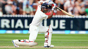 Pujara, Rahane shine, but Kiwis have upper hand on Day One