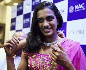 P V Sindhu new brand ambassador of Vizag Steel