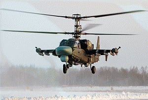 India, Russia likely to sign deal to produce Kamov choppers
