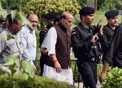 Rajnath to visit Bahrain;to flag Pak-sponsored terrorism in JK