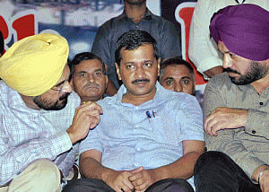 Twitter war breaks out between Kejriwal and Amarinder