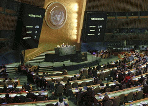 India abstains from voting on nuclear weapons ban at UN