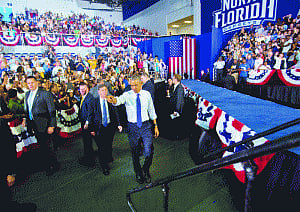 As race gets close, Obama mounts desperate bid for Hillary