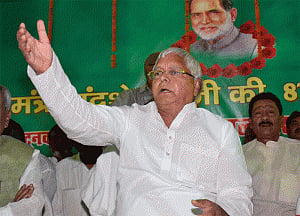 like Bihar, we will chase away BJP from UP: lalu
