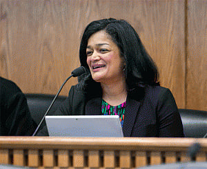 Will strongly oppose Trump's anti-Muslim rhetoric: Jayapal