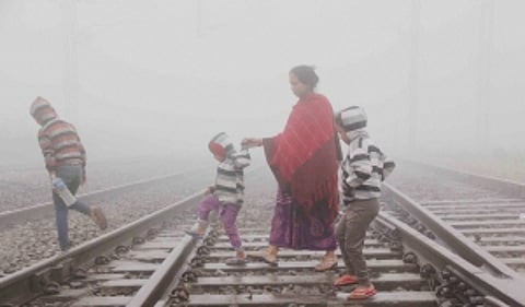 Believe it or not! Trains run at snail's pace on UP stretch