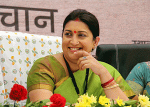 Never faced gender discrimination in TV, politics: Smriti Irani