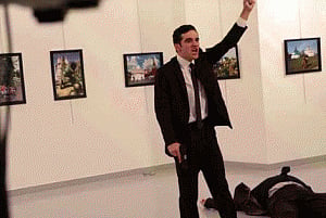 Russia says Ankara envoy killed in 'terrorist' act