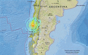 7.7 magnitude quake strikes Chile; tsunami warnings issued: US