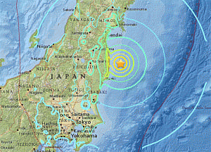 5.5-magnitude quake strikes near Japan's east coast: USGS
