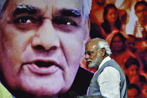 Vajpayee's legacy on Modi's shoulders