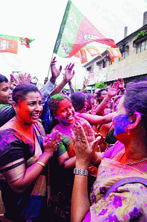 BJP's new footprints