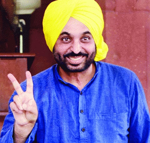 Bhagwant's faux pas