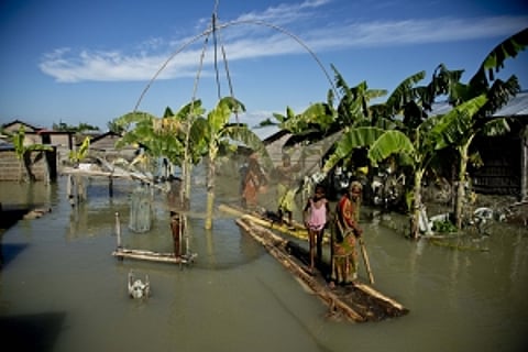 Flood creating havoc