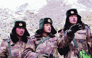 PlA Unit 77656 at India's Chumbi gate