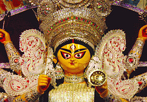 Durga comes home for an all too brief visit
