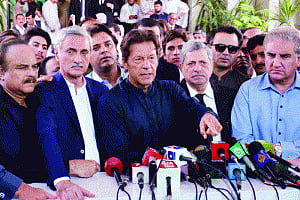 Imran Khan is at it again