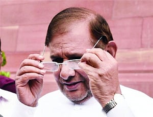Sharad Yadav's anger