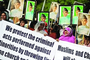 Moral disintegration of a neighbourhood nation