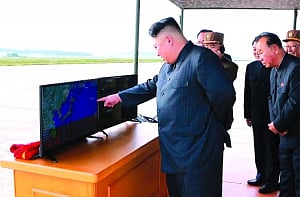 US-N Korean face-off on edge of a precipice