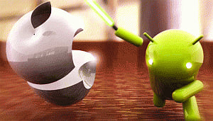 The Apple-Samsung face-off