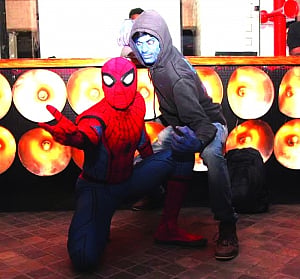 The biggest Spiderman party of the year
