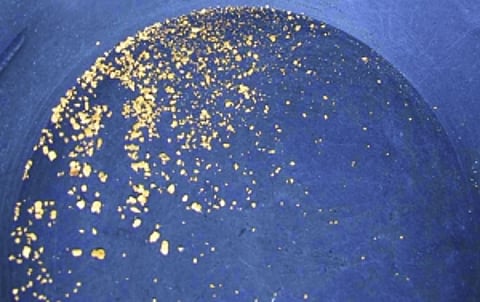 Gold all yours to sift from this river