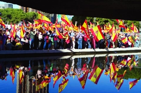 Spain exerts control: