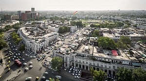 Turning Connaught Place into Ghost Place
