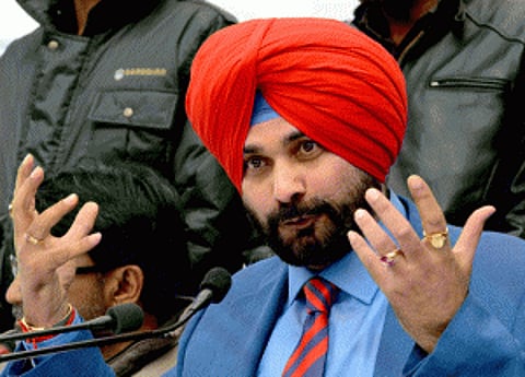 AAP leader hits out at Sidhu for joining 'anti-Punjab' forces