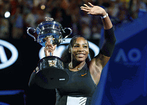 In 7th Heaven: Serena's 'Sister Act' in 23rd Grand Slam title
