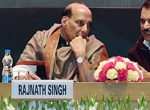 Acche din will come in UP after BSP, SP are wiped out: Rajnath