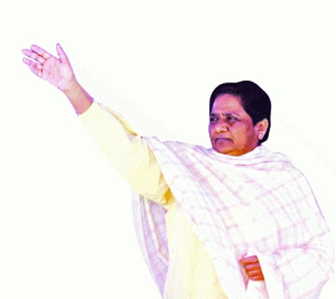 Maya takes anti-Dalit pun on PM's name