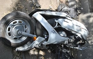Teen dies as speeding Merc hits his scooty