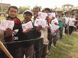 Over 86 per cent vote in Manipur, polling peaceful