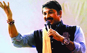 'Governance' BJP's face in civic polls: Manoj Tiwari