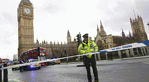 Shots fired near British Parliament