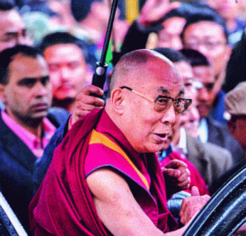 Don't poke nose, New Delhi tells Beijing over Dalai's trip