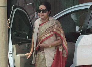 Coordinating with US agencies over death of Indian: Swaraj