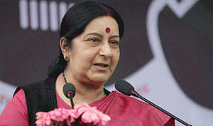 Received report on Indian shot dead in US: Sushma