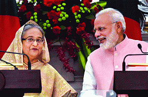 India shows neighbourly love