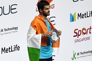 Praneeth wins Singapore Open